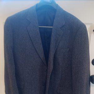 Man's Black Sports Jacket Oleg Cassini